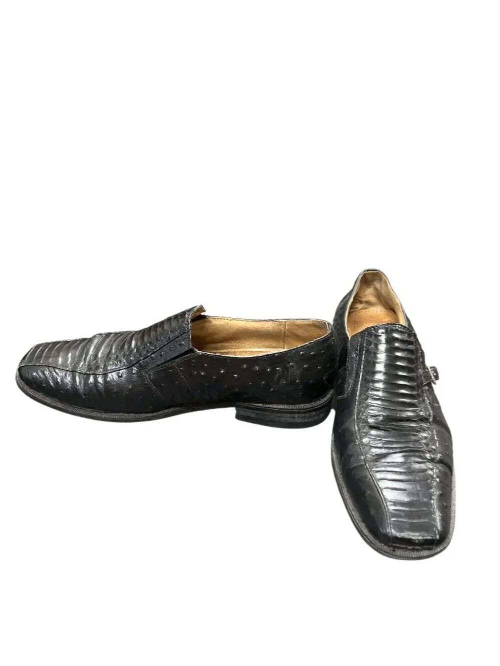 Giorgio Brutini mens brown leather monk strap dress shoes sz 9M SKU 10-553
